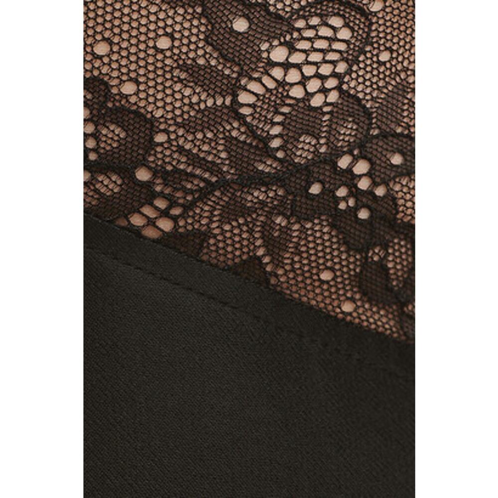 BHLDN Sweetheart Silky Satin Lace Cutout A-Line Gown - Picture 4 of 5